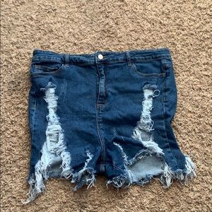 Fashion Nova Jean Shorts